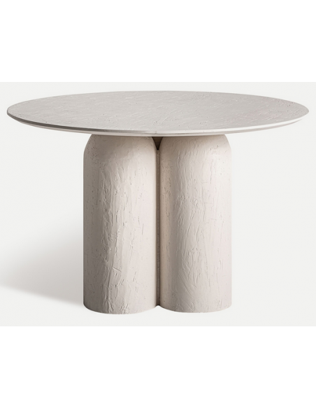 rundt 120 spisebord hvid moderne design