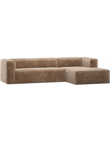 Woood Bean velour stof moderne design chaiselong sofa