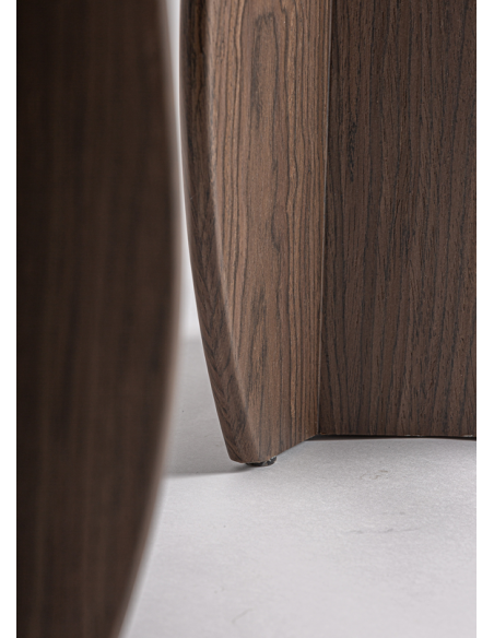 konsol konsolbord træ moderne valnød brun