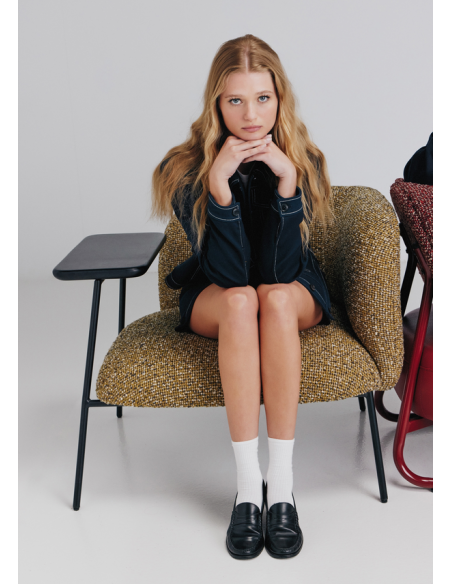 lænestol boucle moderne stof design