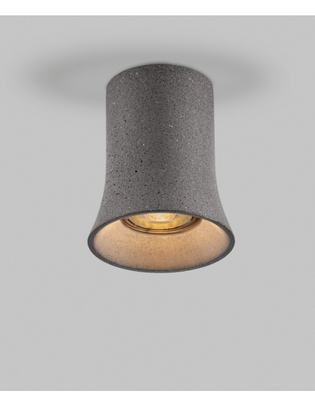 påbygningsspot led beton gu10