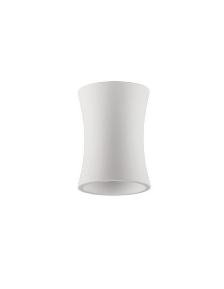 påbygningsspot led gips hvid gu10