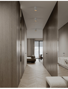 påbygningsspot led beton gu10 2