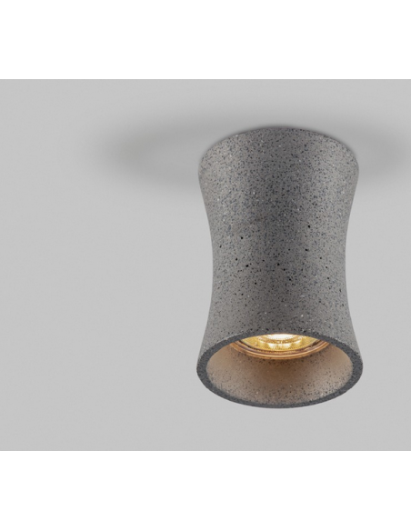 påbygningsspot led beton gu10