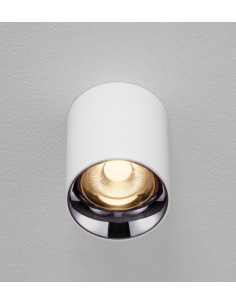 påbygningsspot led mat hvid 2