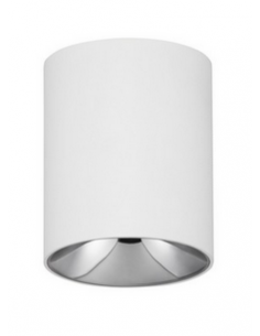 påbygningsspot led mat hvid