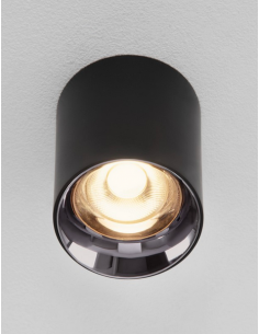 påbygningsspot led mat sort 2