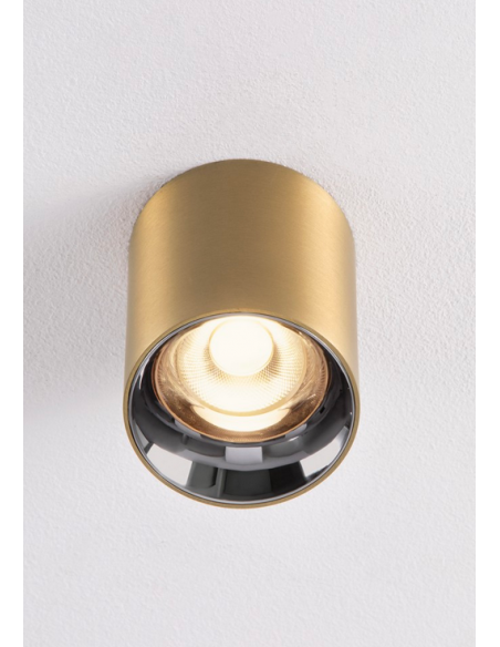 påbygningsspot led mat guld