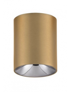 påbygningsspot led mat guld