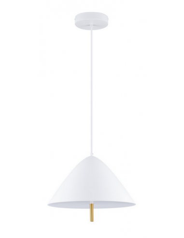 pendellampe loftlampe hvid led design spisebord