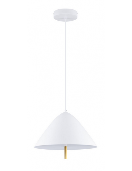 pendellampe loftlampe hvid led design spisebord