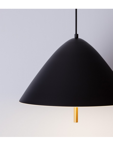 pendellampe loftlampe sort led design spisebord