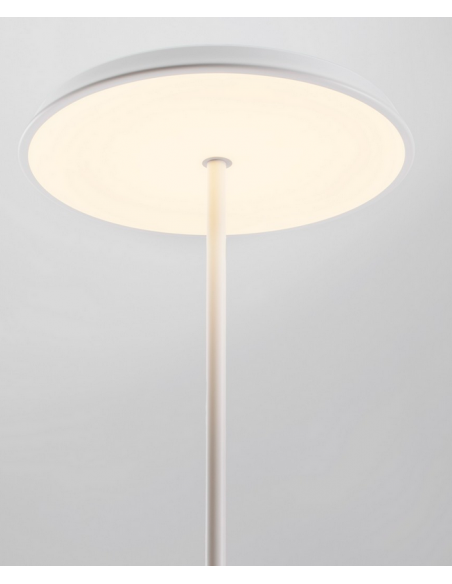 gulvlampe moderne design hvid led