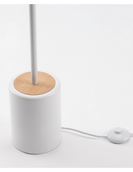 gulvlampe moderne design hvid led