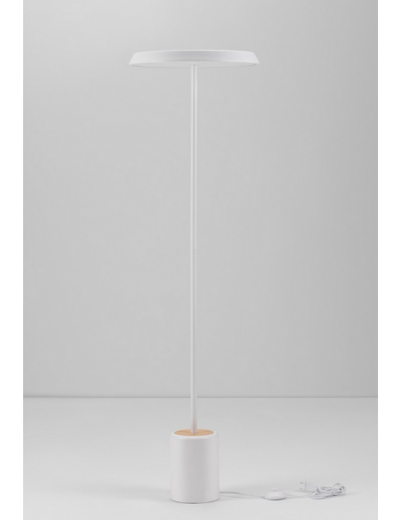 gulvlampe moderne design hvid led