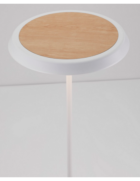 gulvlampe moderne design hvid led