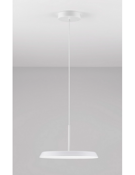 loftlampe pendellampe hvid led moderne design