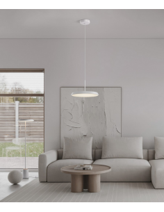 loftlampe pendellampe hvid led moderne design 2