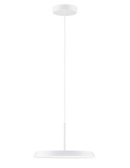 loftlampe pendellampe hvid led moderne design