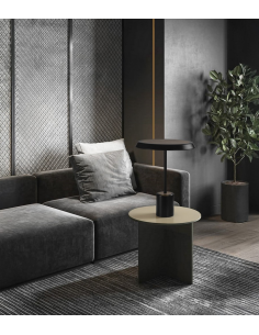 bordlampe moderne design sort led 2