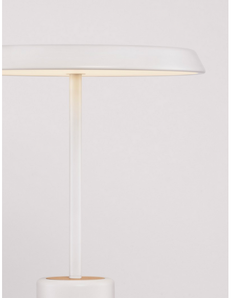 bordlampe moderne design hvid led