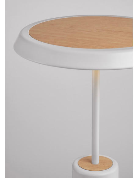 bordlampe moderne design hvid led