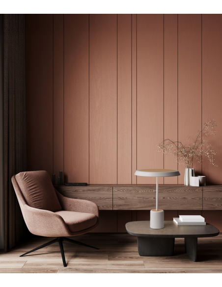 bordlampe moderne design hvid led