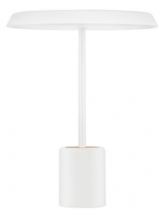 bordlampe moderne design hvid led