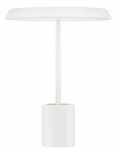 bordlampe moderne design hvid led