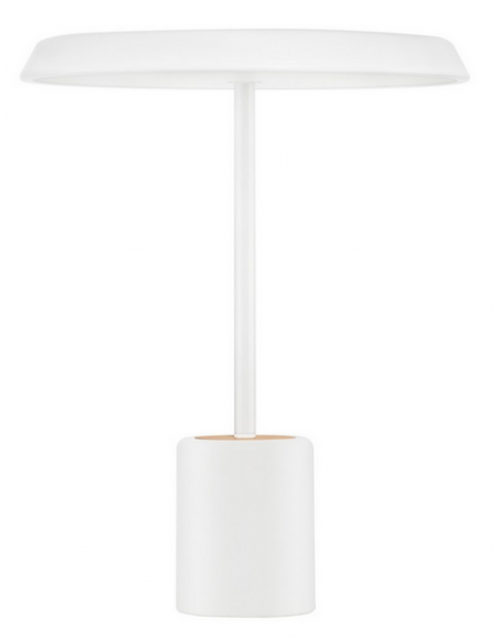 bordlampe moderne design hvid led