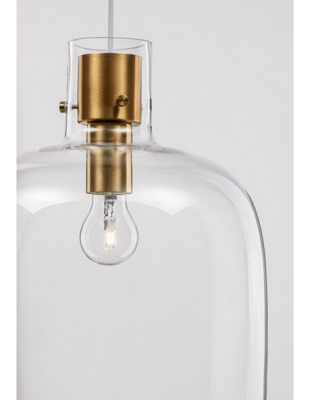 loftlampe pendellampe glas moderne design