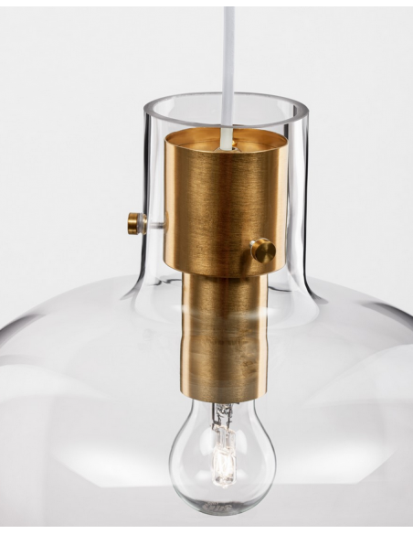 loftlampe pendellampe glas moderne design