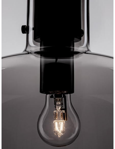 loftlampe pendellampe glas moderne design