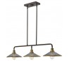 Rigby Loftlampe 102 x 25 cm 3 x E27 - Aldret bronze