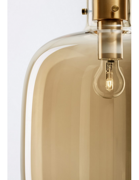 loftlampe pendellampe glas moderne design