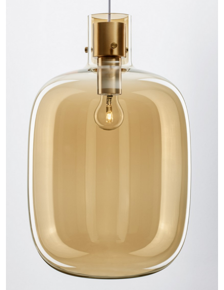 loftlampe pendellampe glas moderne design