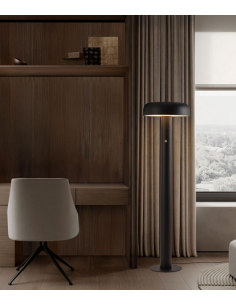 gulvlampe moderne design standerlampe retro led 2