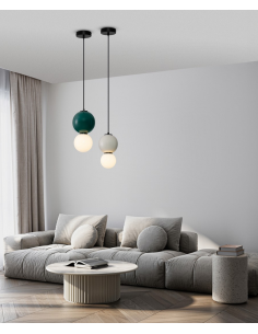 loftlampe pendellampe glas moderne design retro 2