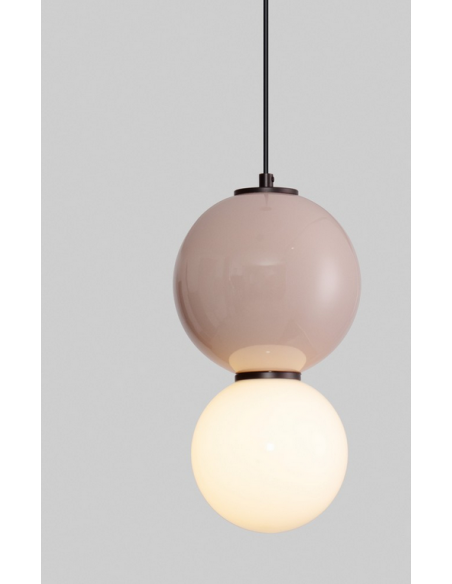 loftlampe pendellampe glas moderne design retro