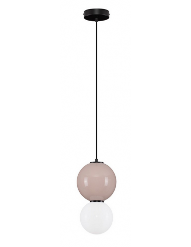 loftlampe pendellampe glas moderne design retro