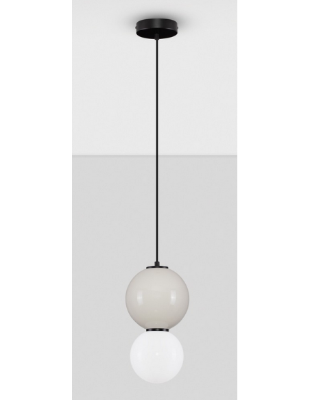 loftlampe pendellampe glas moderne design retro