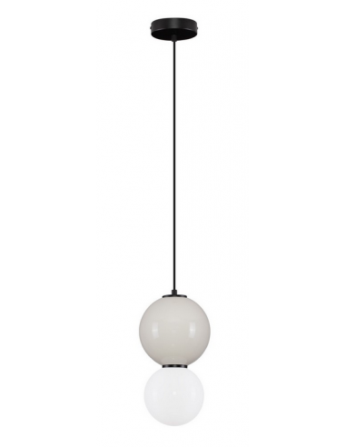 loftlampe pendellampe glas moderne design retro