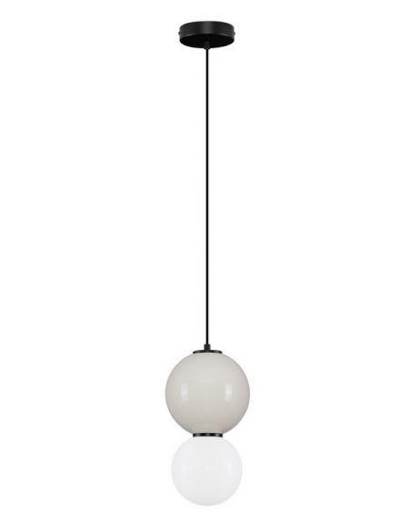 loftlampe pendellampe glas moderne design retro