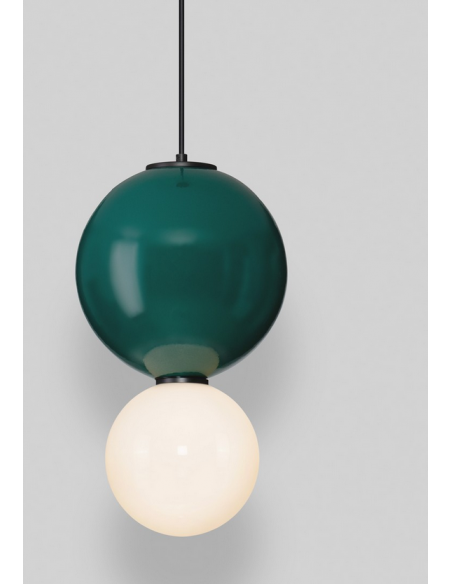 loftlampe pendellampe glas moderne design retro