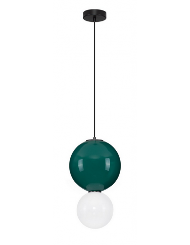 loftlampe pendellampe glas moderne design retro