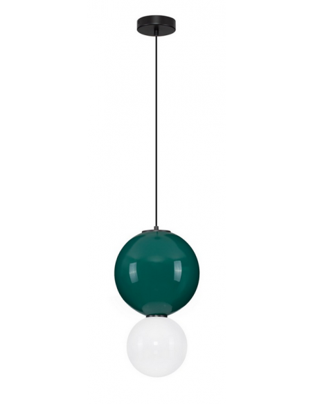 loftlampe pendellampe glas moderne design retro
