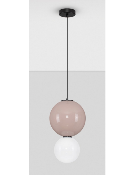 loftlampe pendellampe glas moderne design retro