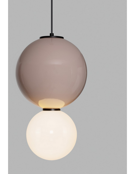 loftlampe pendellampe glas moderne design retro