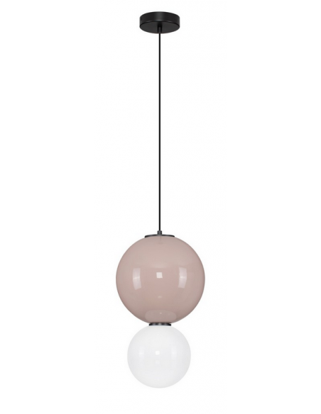 loftlampe pendellampe glas moderne design retro