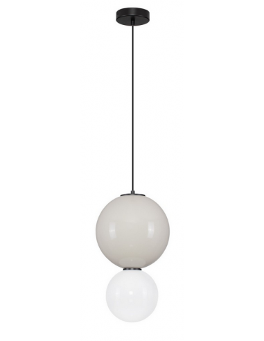 loftlampe pendellampe glas moderne design retro